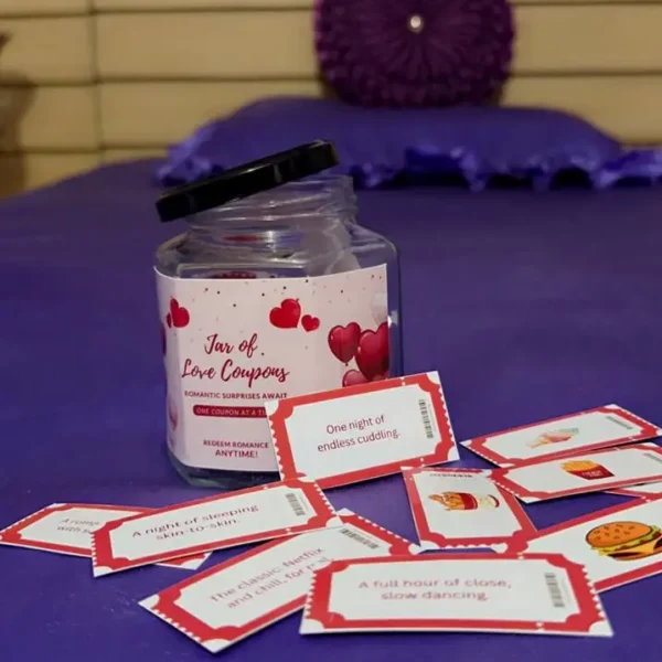 Jar of Love Coupons - Image 2